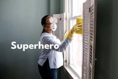 Not all superheroes wear capes