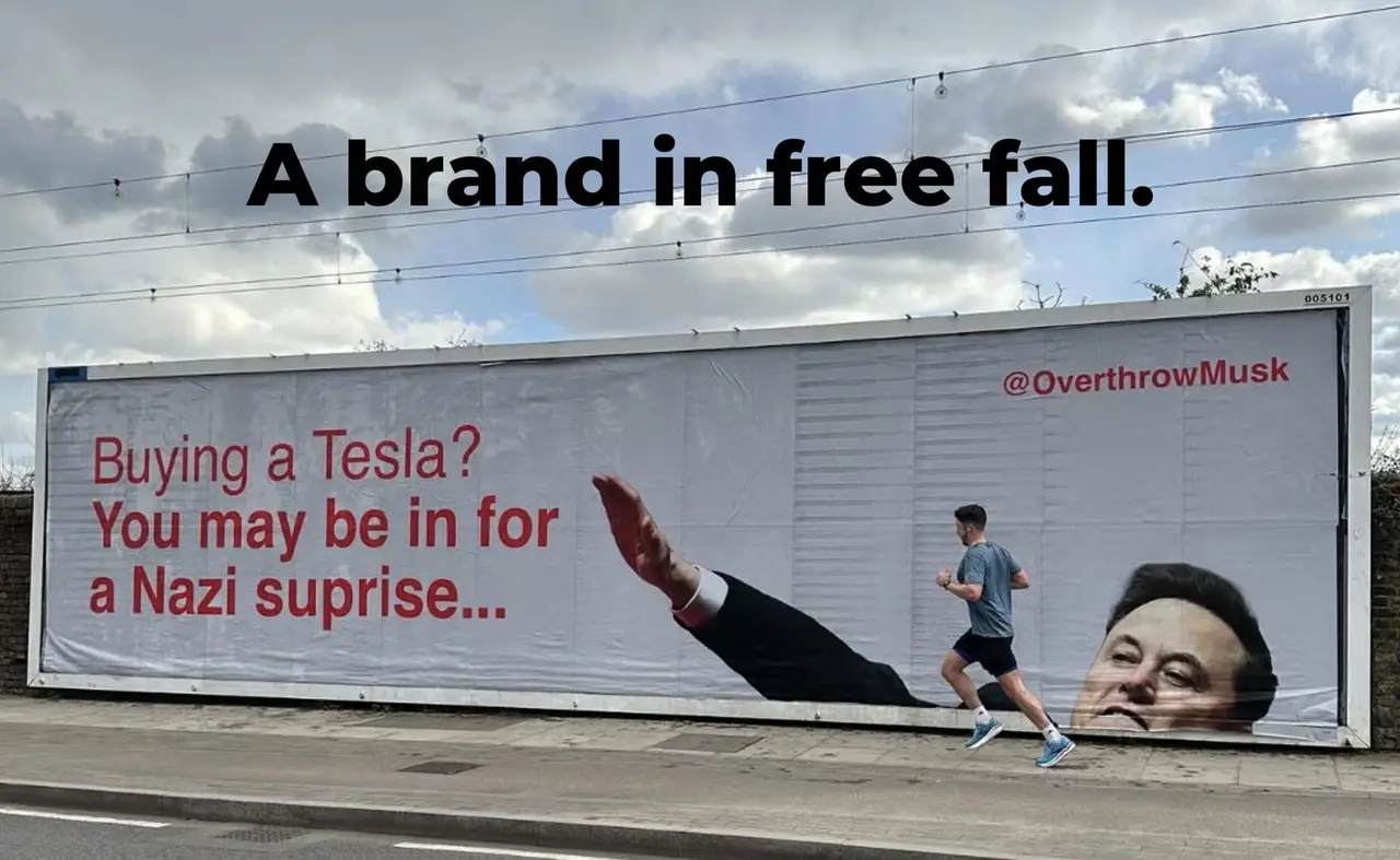 Tesla: a brand in free fall!